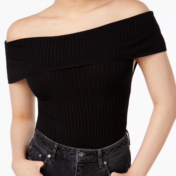 NWT Free People Too Good Off the Shoulder Bodysuit - Picture 2 of 2